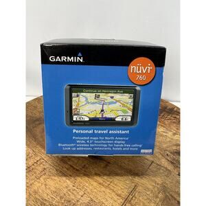 Garmin nuvi 760 4.3" Screen GPS Navigation Open Box